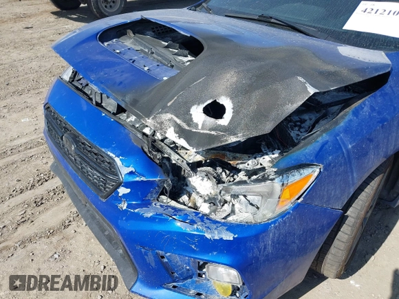 2020 Subaru WRX with VIN JF1VA1A60L9827899, listed as a IAAI auction lot 42121010 with Not provided miles and . Bid and sale history available at DreamBid. Image 6.