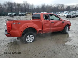 2019 Ford Ranger XL with VIN 1FTER1FH9KLA88515, listed as a Copart auction lot 47052705 with 16,054 mi miles and Salvage Title. Bid and sale history available at DreamBid. Image 3.