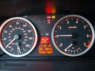 2004 BMW 5 Series 530i with VIN WBANA73514B060427, listed as a Copart auction lot 44209665 with 103,583 mi miles and Salvage Title. Bid and sale history available at DreamBid. Image 9.