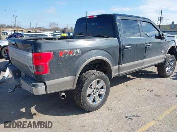 2018 Ford F-150 XL z VIN 1FTEW1EG9JFC27573, wystawiony jako IAAI lot #41626805 z przebiegiem 153 814 mil mil oraz . Historia ofert i sprzedaży dostępna na DreamBid. Obrazek 4.