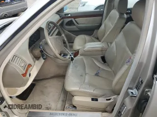 1999 Mercedes-Benz S 320/430/500 z VIN WDBGA33G8XA423093, wystawiony jako Copart lot #80673894 z przebiegiem 188 077 mil mil oraz Czysty tytuł • Clean title. Historia ofert i sprzedaży dostępna na DreamBid. Obrazek 7.