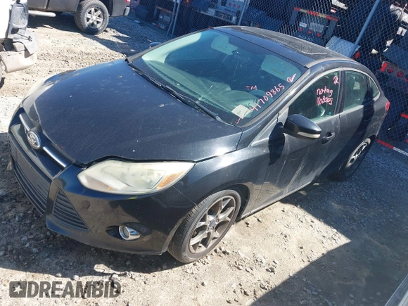 2013 Ford Focus SE with VIN 1FADP3F25DL145651, listed as a IAAI auction lot 41709865 with 193,482 mi miles and . Bid and sale history available at carsss.com. Image 2.