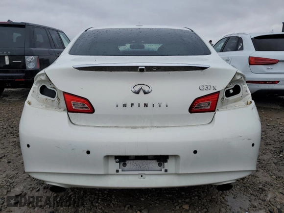 2011 Infiniti G37 x with VIN JN1CV6AR1BM407175, listed as a Copart auction lot 46539325 with 145,486 mi miles and Salvage Title. Bid and sale history available at carsss.com. Image 6.
