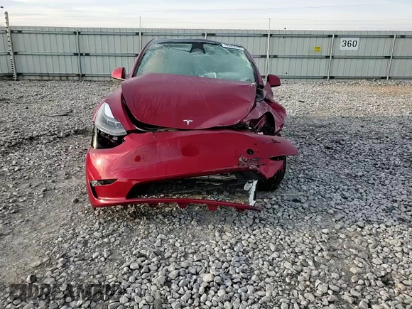 2024 Tesla Model Y with VIN 7SAYGDED2RA331985, listed as a Copart auction lot 50849025 with 6,108 mi miles and Salvage title. Bid and sale history available at DreamBid. Image 11.
