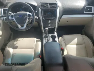 2015 Ford Explorer XLT with VIN 1FM5K7D88FGC04680, listed as a Copart auction lot 50348775 with 104,815 mi miles and Salvage Title. Bid and sale history available at DreamBid. Image 8.