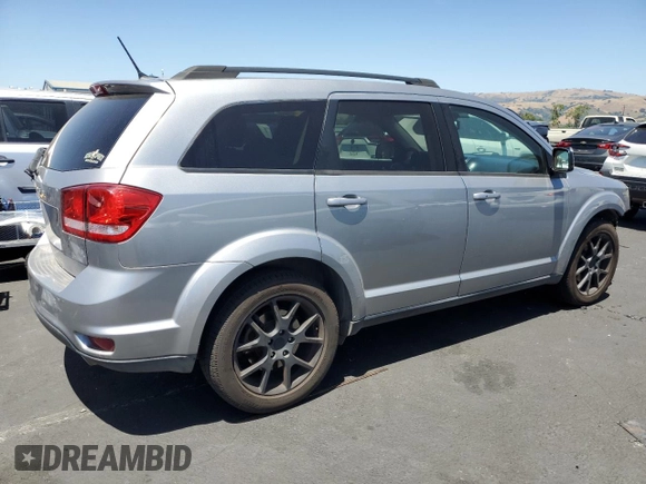 2017 Dodge Journey SXT z VIN 3C4PDCBG7HT547666, wystawiony jako Copart lot #57987875 z przebiegiem 124 484 mil mil oraz Szkoda całkowita • Salvage title. Historia ofert i sprzedaży dostępna na DreamBid. Obrazek 3.