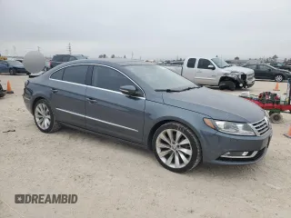 2013 Volkswagen CC VR6 Lux with VIN WVWHU7AN9DE508793, listed as a Copart auction lot 45765715 with 165,897 mi miles and Salvage Title. Bid and sale history available at carsss.com. Image 4.