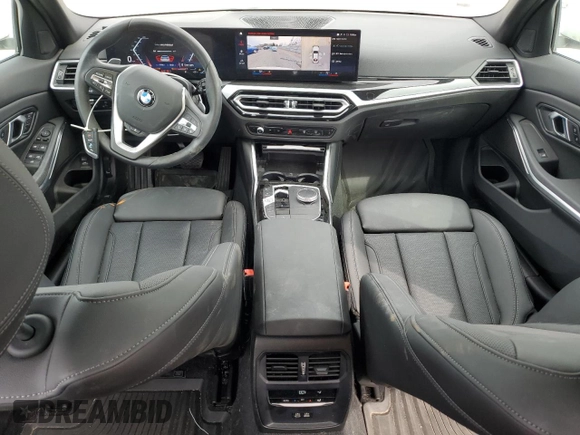 2024 BMW 3 Series 330i with VIN 3MW69FF01R8D80766, listed as a Copart auction lot 46919395 with 17,774 mi miles and Salvage Title. Bid and sale history available at carsss.com. Image 8.