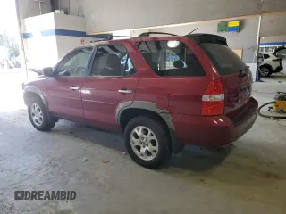 2002 Acura MDX Touring Pkg with VIN 2HNYD18612H524398, listed as a Copart auction lot 50220705 with 214,866 mi miles and Clean Title. Bid and sale history available at carsss.com. Image 2.