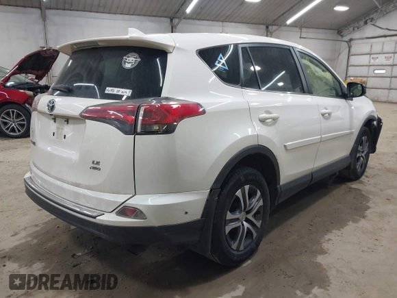 2018 Toyota RAV4 LE z VIN JTMBFREV7JJ207951, wystawiony jako IAAI lot #42376282 z przebiegiem 109 704 mil mil oraz . Historia ofert i sprzedaży dostępna na DreamBid. Obrazek 4.