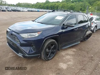 2021 Toyota RAV4 Hybrid XSE with VIN 4T3E6RFV0MU053245, listed as a IAAI auction lot 42426959 with 28,717 mi miles and . Bid and sale history available at DreamBid. Image 17.