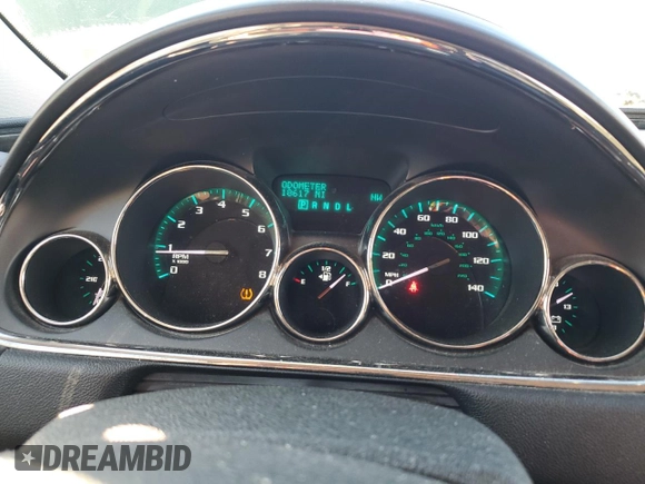 2014 Buick Enclave Leather with VIN 5GAKVBKD5EJ295590, listed as a Copart auction lot 78146164 with 18,617 mi miles and Salvage Title. Bid and sale history available at DreamBid. Image 9.