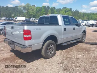 2008 Ford F-150 XLT with VIN 1FTPW14V98FA09331, listed as a IAAI auction lot 42001968 with 263,651 mi miles. Bid and sale history available at carsss.com. Image 4.