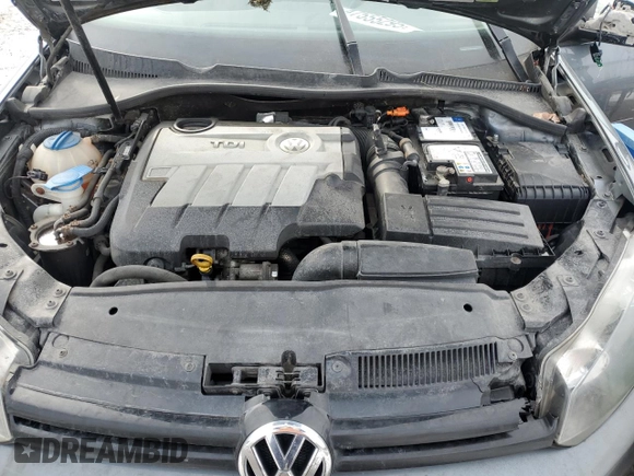 2014 Volkswagen Jetta TDI with VIN 3VWML7AJ5EM606369, listed as a Copart auction lot 47555295 with 88,579 mi miles and Salvage title. Bid and sale history available at DreamBid. Image 11.