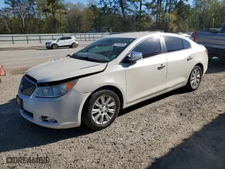 2012 Buick LaCrosse Leather with VIN 1G4GC5ER9CF318982, listed as a Copart auction lot 49837835 with 186,041 mi miles and Salvage Title. Bid and sale history available at carsss.com. Image 1.