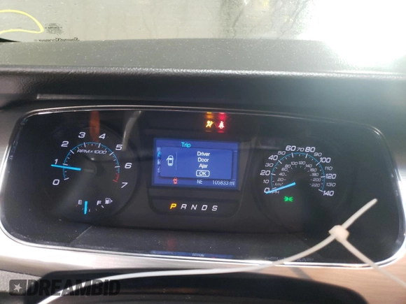 2017 Ford Taurus SEL with VIN 1FAHP2E87HG138944, listed as a Copart auction lot 48801685 with 105,833 mi miles and Salvage title. Bid and sale history available at DreamBid. Image 9.