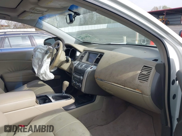 2009 Nissan Murano SL with VIN JN8AZ18U89W100787, listed as a IAAI auction lot 41903238 with 220,476 mi miles and . Bid and sale history available at DreamBid. Image 5.