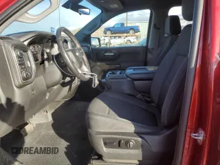 2021 Chevrolet Silverado 1500 LT with VIN 3GCUYDED5MG246654, listed as a Copart auction lot 43061635 with 34,916 mi miles and Salvage Title. Bid and sale history available at DreamBid. Image 7.