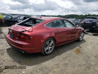 2017 Audi S7 Prestige with VIN WAUW2BFC1HN100914, listed as a Copart auction lot 63792514 with 133,468 mi miles and Salvage Title. Bid and sale history available at carsss.com. Image 3.