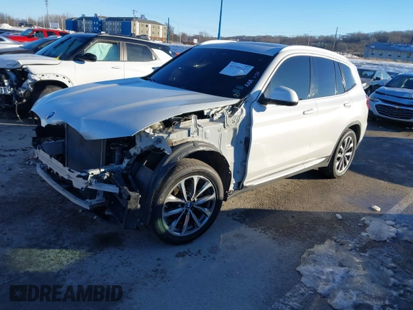 2019 BMW X3 xDrive30i with VIN 5UXTR9C52KLP90836, listed as a IAAI auction lot 41346127 with 104,004 mi miles and . Bid and sale history available at DreamBid. Image 20.