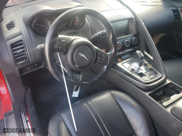 2015 Jaguar F-TYPE V6 S with VIN SAJWA6BC3F8K11710, listed as a Copart auction lot 86352254 with 0 mi miles and Non Repairable. Bid and sale history available at carsss.com. Image 8.