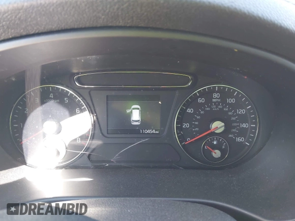 2019 Kia Sorento LX V6 with VIN 5XYPG4A59KG558518, listed as a IAAI auction lot 41808458 with 110,454 mi miles. Bid and sale history available at carsss.com. Image 7.
