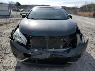 2017 Nissan Murano Platinum with VIN 5N1AZ2MH6HN198650, listed as a Copart auction lot 89311455 with 95,062 mi miles and Salvage Title. Bid and sale history available at carsss.com. Image 5.