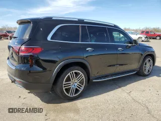 2020 Mercedes-Benz GLS with VIN 4JGFF5KE6LA218453, listed as a Copart auction lot 42919403 with 39,649 mi miles. Bid and sale history available at carsss.com. Image 3.