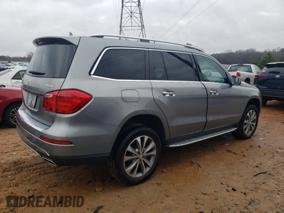 2015 Mercedes-Benz GL-Class GL 450 with VIN 4JGDF6EE8FA477569, listed as a Copart auction lot 44479244 with 105,047 mi miles. Bid and sale history available at carsss.com. Image 3.