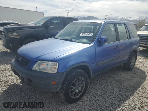 2001 Honda CR-V EX with VIN JHLRD18681C025189, listed as a Copart auction lot 52950595 with 194,277 mi miles and Clean Title. Bid and sale history available at carsss.com. Image 1.