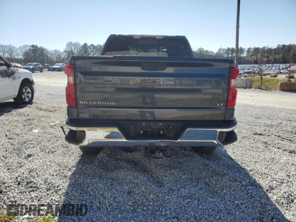 2020 Chevrolet Silverado 1500 LT with VIN 1GCPWCED7LZ112515, listed as a Copart auction lot 48415525 with 45,706 mi miles and Salvage Title. Bid and sale history available at carsss.com. Image 6.
