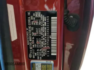 2017 Kia Sorento LX with VIN 5XYPGDA35HG331060, listed as a Copart auction lot 50092745 with 50,833 mi miles and Salvage Title. Bid and sale history available at DreamBid. Image 14.