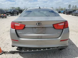 2015 Kia Optima LX with VIN 5XXGM4A77FG497139, listed as a Copart auction lot 49471235 with 163,492 mi miles and Salvage Title. Bid and sale history available at DreamBid. Image 6.