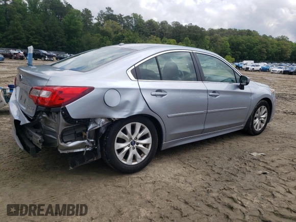 2015 Subaru Legacy Premium with VIN 4S3BNAD67F3067703, listed as a Copart auction lot 59162495 with 169,815 mi miles and Salvage title. Bid and sale history available at DreamBid. Image 3.