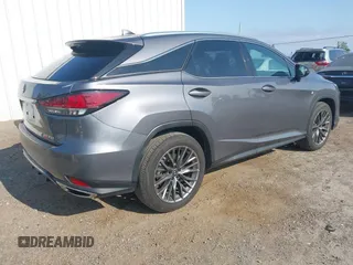 2022 Lexus RX 350 F Sport with VIN 2T2YZMDA5NC311726, listed as a IAAI auction lot 42451167 with 28,304 mi miles and . Bid and sale history available at DreamBid. Image 4.