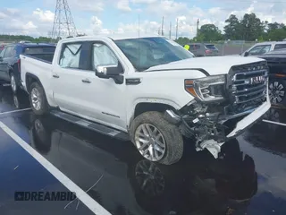 2019 GMC Sierra 1500 SLT z VIN 3GTU9DED3KG195956, wystawiony jako IAAI lot #42227680 z przebiegiem 59 673 mil mil oraz . Historia ofert i sprzedaży dostępna na DreamBid. Obrazek 1.