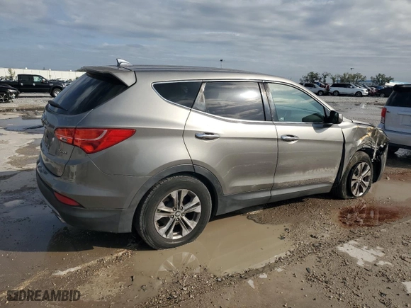 2013 Hyundai Santa Fe Sport with VIN 5XYZT3LB7DG024311, listed as a Copart auction lot 46255115 with 189,236 mi miles and Salvage Title. Bid and sale history available at carsss.com. Image 3.