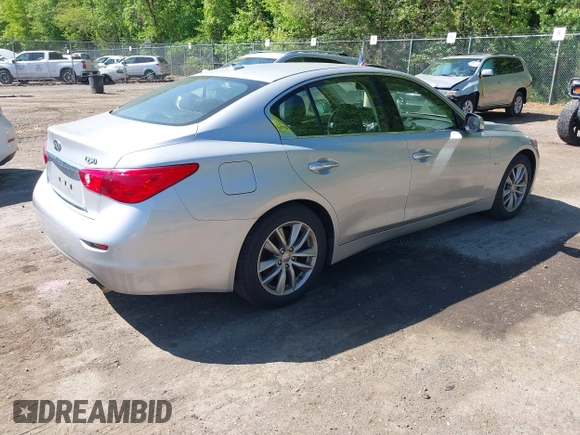 2017 Infiniti Q50 Premium z VIN JN1EV7AP9HM734834, wystawiony jako IAAI lot #42132893 z przebiegiem 148 995 mil mil oraz . Historia ofert i sprzedaży dostępna na DreamBid. Obrazek 4.