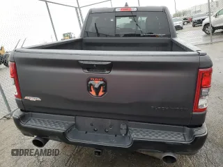 2022 Ram 1500 Big Horn with VIN 1C6SRFFT7NN236133, listed as a Copart auction lot 51318405 with 29,977 mi miles and Salvage Title. Bid and sale history available at carsss.com. Image 6.