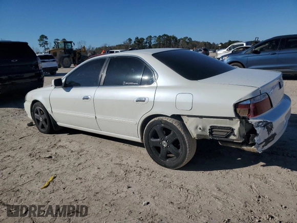 2003 Acura TL Type S with VIN 19UUA56803A050969, listed as a Copart auction lot 42134015 with 167,322 mi miles and Salvage Title. Bid and sale history available at carsss.com. Image 2.