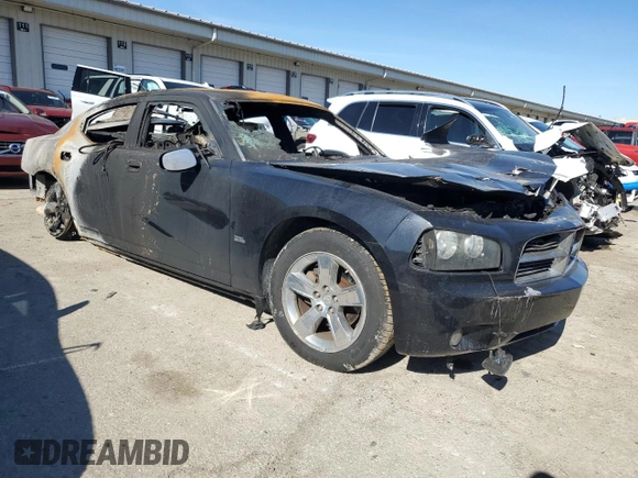 2009 Dodge Charger SXT with VIN 2B3KA33V69H513293, listed as a Copart auction lot 55339435 with Not Provided miles and Salvage Title. Bid and sale history available at carsss.com. Image 4.