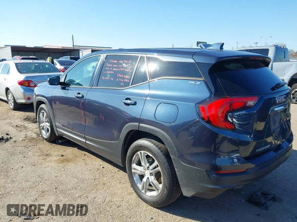2018 GMC Terrain SLE with VIN 3GKALMEV3JL328724, listed as a IAAI auction lot 41636219 with 175,786 mi miles. Bid and sale history available at carsss.com. Image 3.