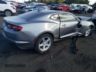 2019 Chevrolet Camaro 2LT with VIN 1G1FD1RS5K0143529, listed as a Copart auction lot 75947044 with 0 mi miles and Salvage Title. Bid and sale history available at carsss.com. Image 3.