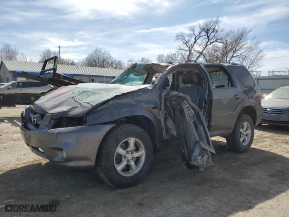 2006 Mazda Tribute s with VIN 4F2YZ961X6KM35781, listed as a Copart auction lot 44906664 with 0 mi miles and Salvage Title. Bid and sale history available at carsss.com. Image 1.