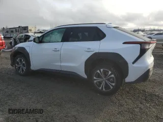 2024 Toyota bZ4X XLE with VIN JTMABACA9RA068930, listed as a Copart auction lot 45756405 with 4,117 mi miles and Salvage Title. Bid and sale history available at DreamBid. Image 2.