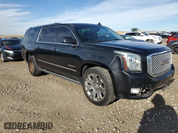 2015 GMC Yukon XL Denali with VIN 1GKS2JKJ6FR592902, listed as a Copart auction lot 81809144 with 226,718 mi miles and Clean Title. Bid and sale history available at DreamBid. Image 4.