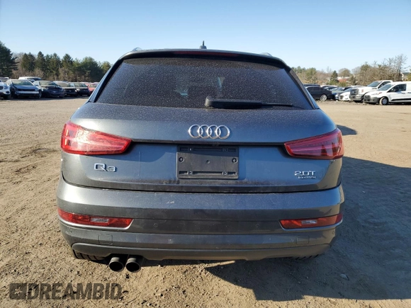 2018 Audi Q3 Premium Plus with VIN WA1JCCFS0JR004062, listed as a Copart auction lot 48510765 with 44,158 mi miles and Salvage Title. Bid and sale history available at carsss.com. Image 6.
