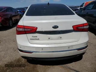 2015 Kia Cadenza Premium with VIN KNALN4D76F5195351, listed as a Copart auction lot 72582884 with 154,080 mi miles and Salvage Title. Bid and sale history available at carsss.com. Image 6.