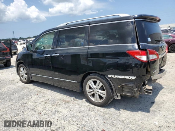 2013 Nissan Quest LE with VIN JN8AE2KP5D9065556, listed as a Copart auction lot 62130425 with 174,438 mi miles and Salvage title. Bid and sale history available at DreamBid. Image 2.