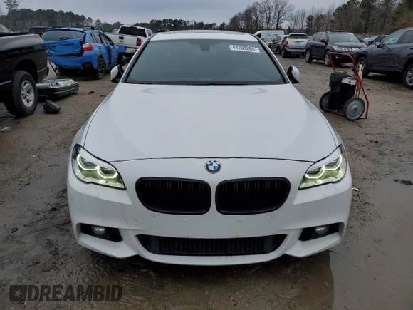 2015 BMW 5 Series 550i with VIN WBAKN9C56FD682337, listed as a Copart auction lot 44209865 with 115,956 mi miles and Clean title. Bid and sale history available at DreamBid. Image 5.